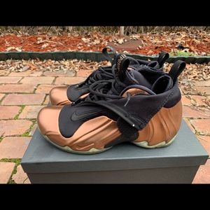 Nike Air Flightposite Copper 2014 Size 9